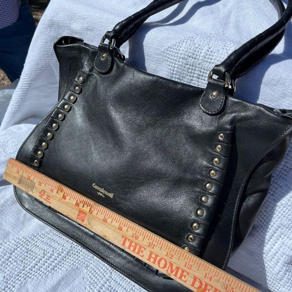 CAVALCANTI LEATHER SHOULDER BAG - Picture 4 of 16